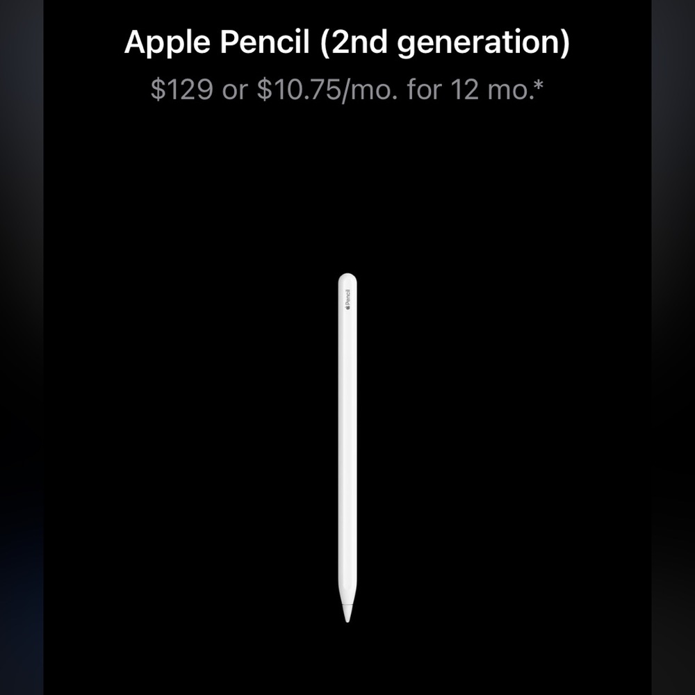 1/2 off SALE! (New) Apple Pencil (2nd Generation)